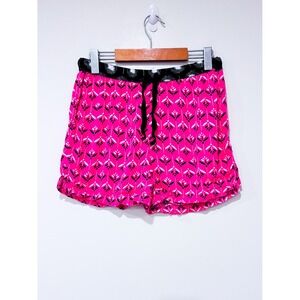 JASMINE ROSE Pink pajama shorts | Soft lounge sleepwear cute | Medium